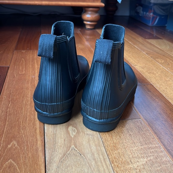 Black Hunter Chelsea Rain Boots EU 40/41 - Picture 2 of 6